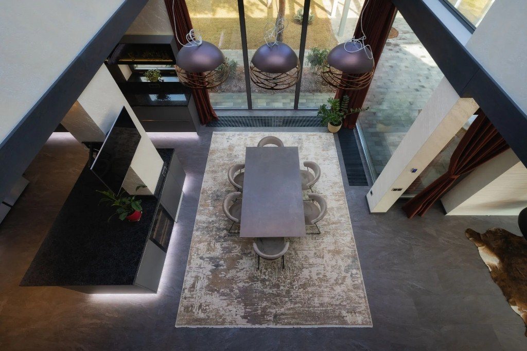 Ukrayna villa projesi — levha 03, Salon